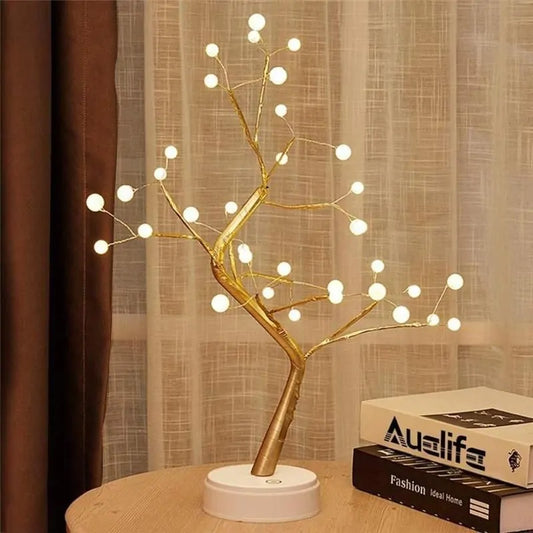 Copper Wire Tree LED