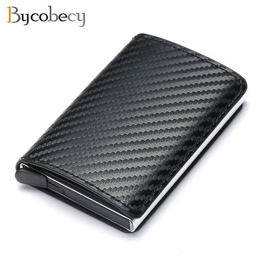 Carbon Fiber & Faux Leather Wallet