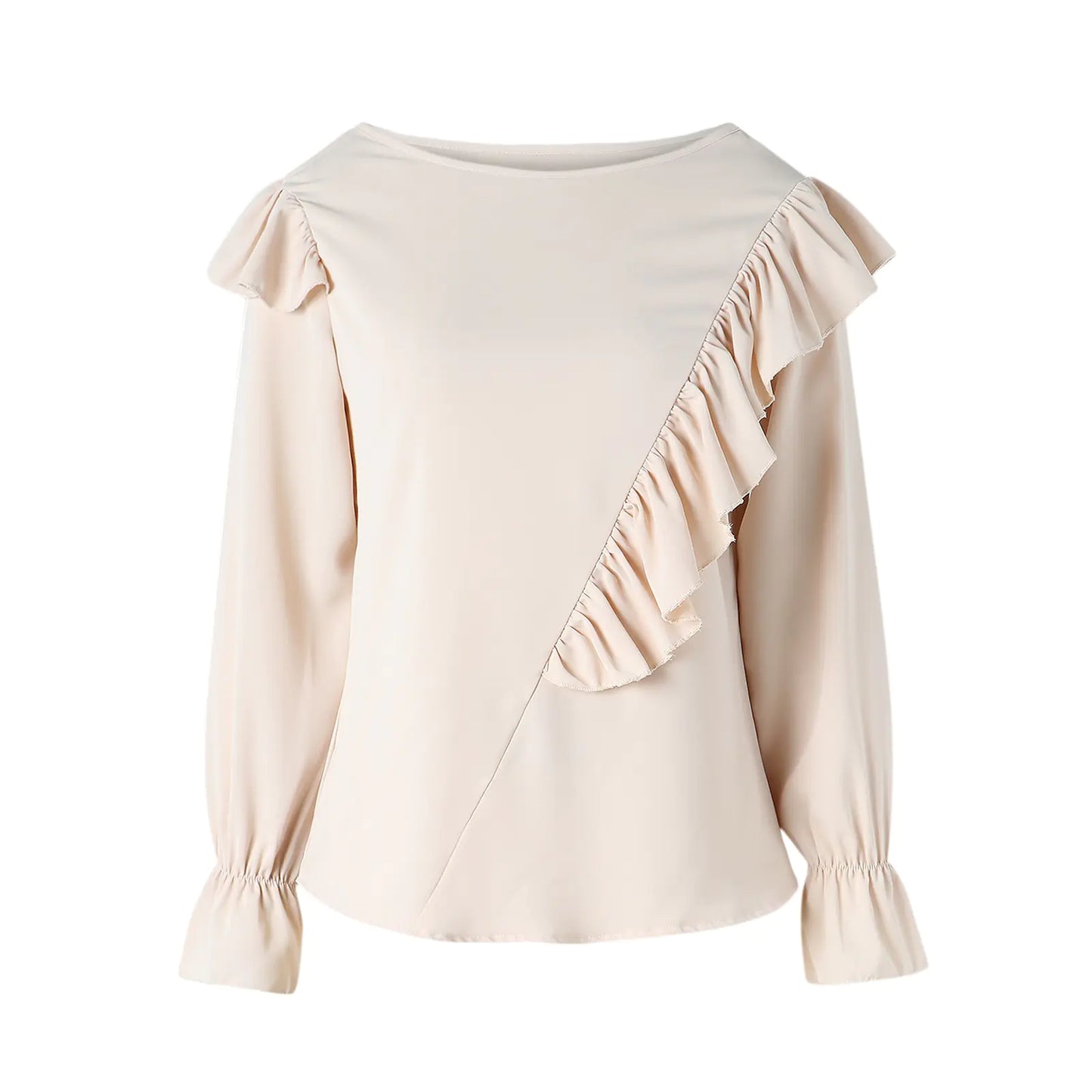 Womens Ruffled Blouse