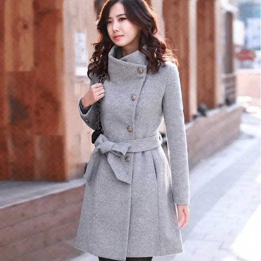 Winter Cashmere Long Womens Coat