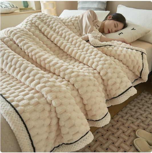 Woven Plush Thermal Blanket