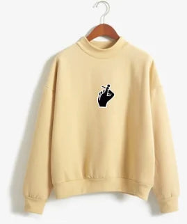 K-Pop Love Heart Sweatshirt