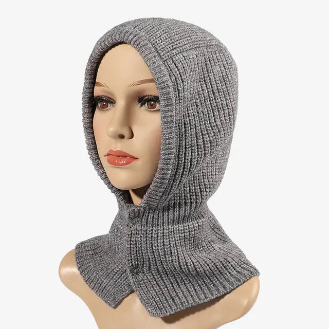 Knitted Balaclava Cap Winter