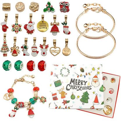 Christmas Countdown Calendar Bracelets Kit