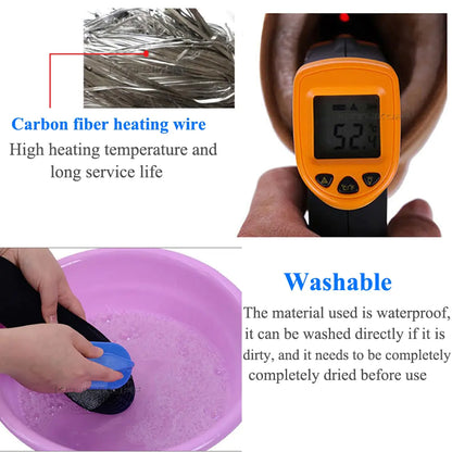 Washable USB Heated Winter Insoles