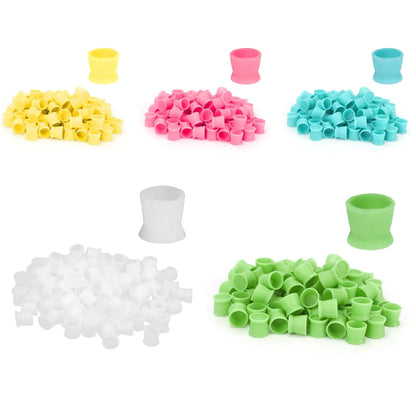 Tattoo Silicone Ink Cups - 300Pcs