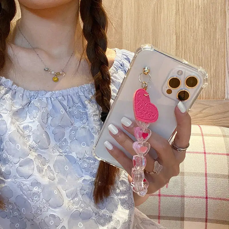 Cute Phone Charms Case iPhone 7-13 Models