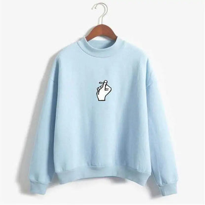 K-Pop Love Heart Sweatshirt