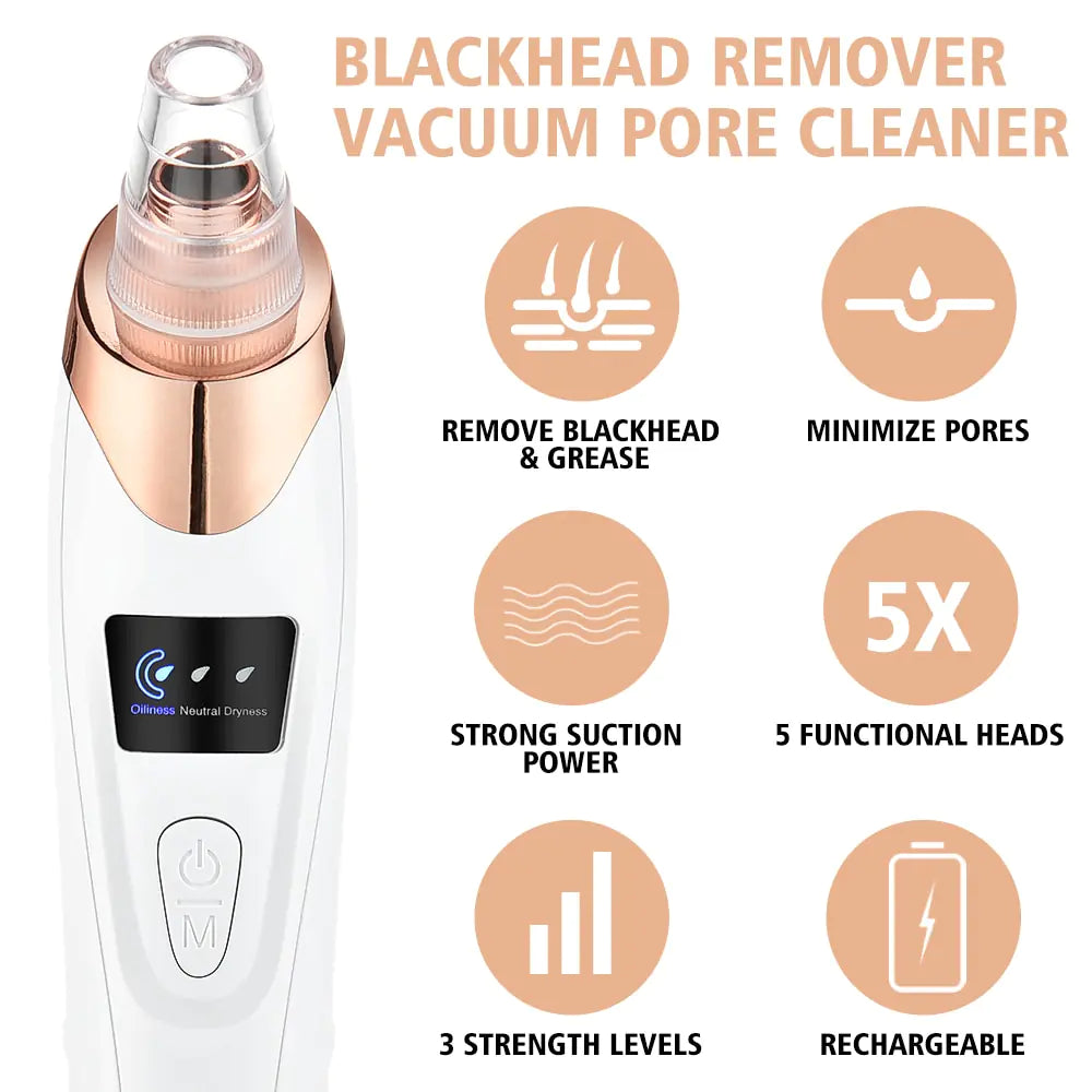 Blackhead Remover Vacuum Facial Cleaner