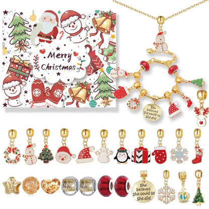 Christmas Countdown Calendar Bracelets Kit