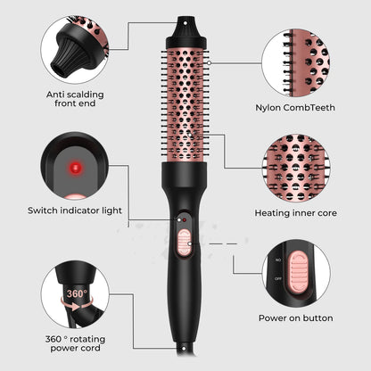 Hair Straightener And Curler Hair Dryer