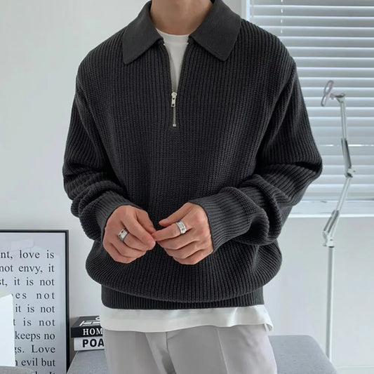 Mens Sweater 1/4 Zip