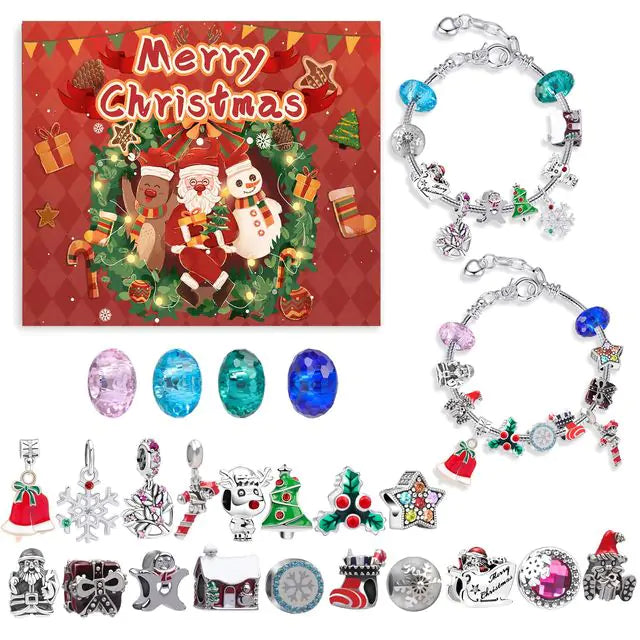 Christmas Countdown Calendar Bracelets Kit