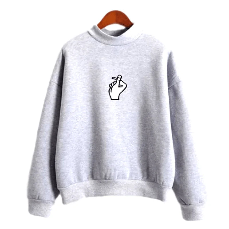 K-Pop Love Heart Sweatshirt