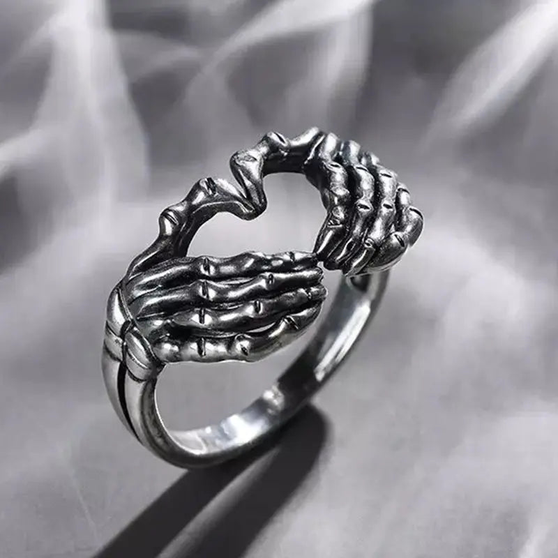 Hand-Heart Ring