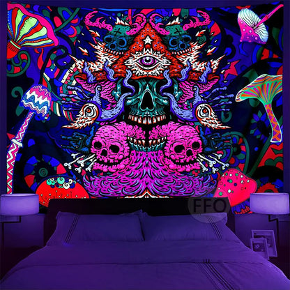 Aesthetic Trippy Tapestry