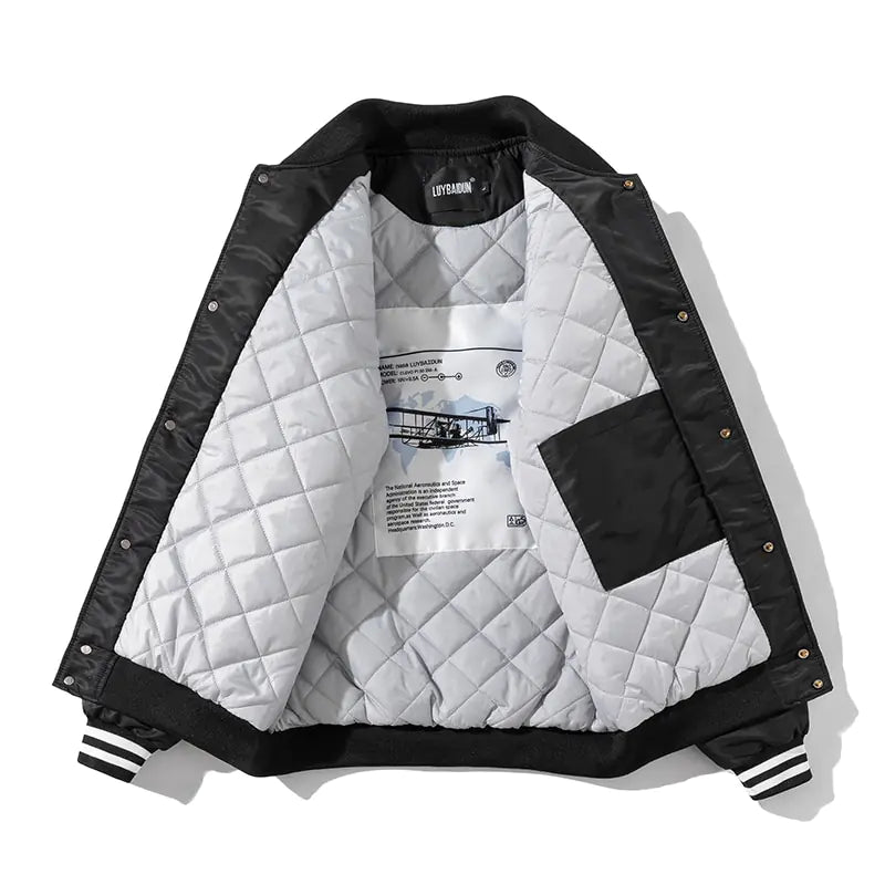 Winter Graphic Bomber Jacket