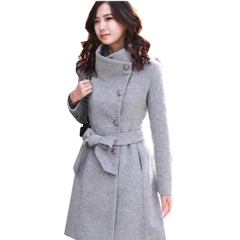 Winter Cashmere Long Womens Coat