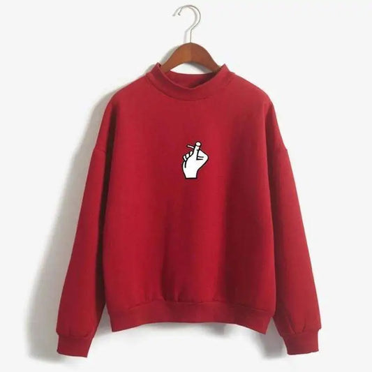 K-Pop Love Heart Sweatshirt