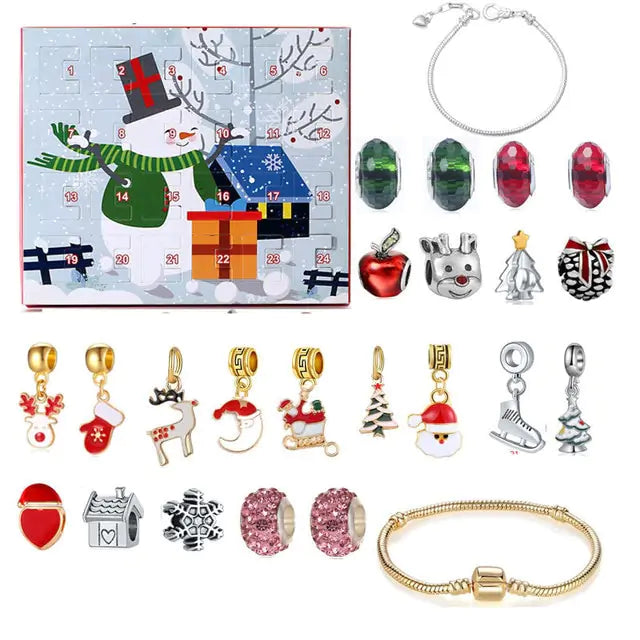 Christmas Countdown Calendar Bracelets Kit