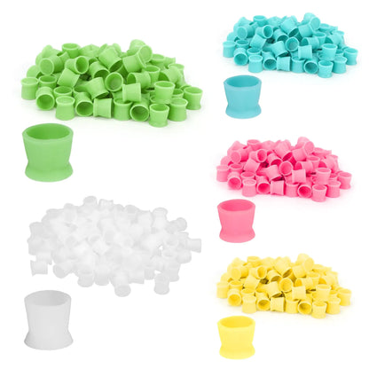 Tattoo Silicone Ink Cups - 300Pcs