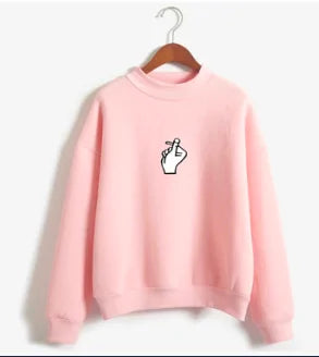 K-Pop Love Heart Sweatshirt