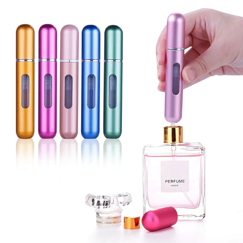 Portable Pump Perfume/Cologne Bottle