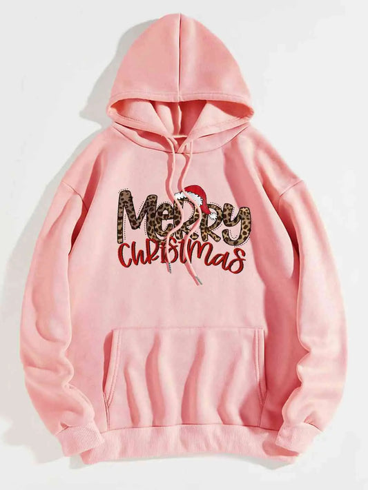 Christmas Drawstring Hoodie