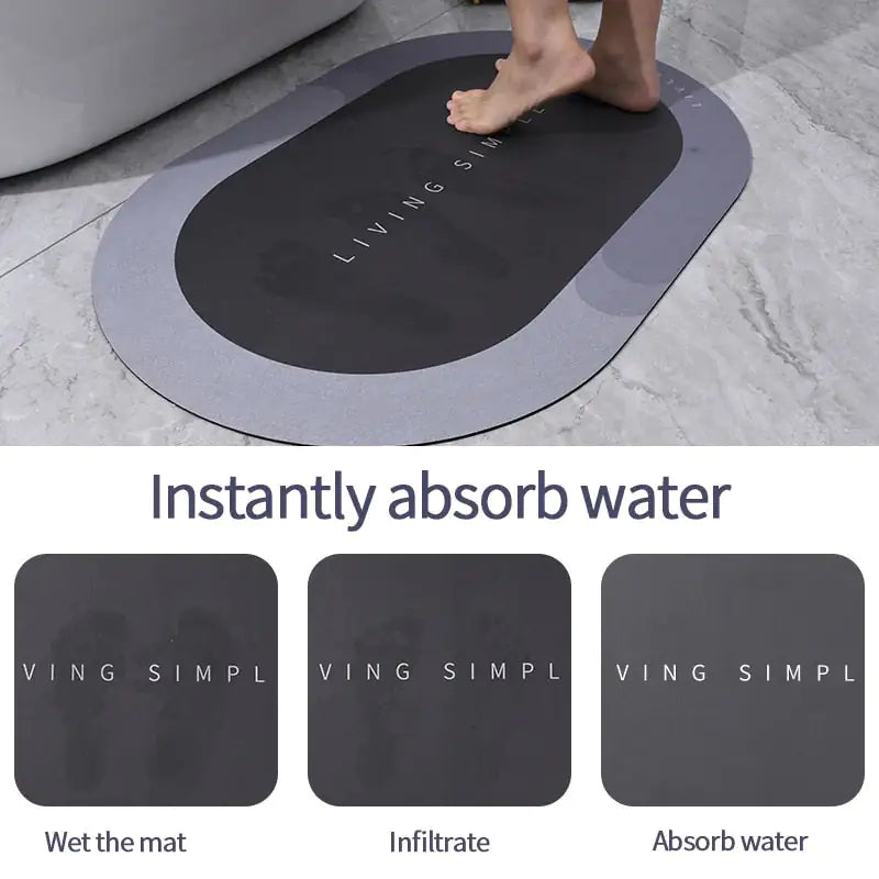 Super Absorbent Shower Bath Mat