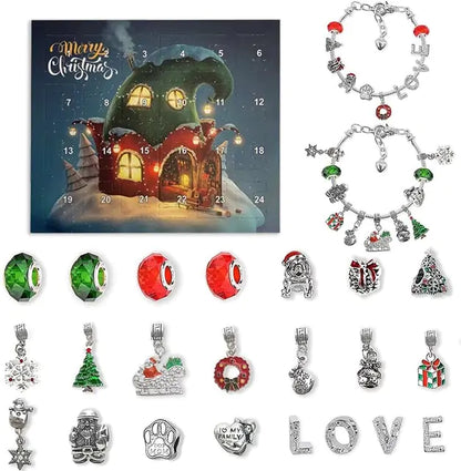 Christmas Countdown Calendar Bracelets Kit