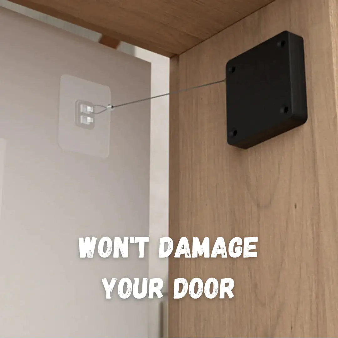 Punch-Free Automatic Sensor Door Closer