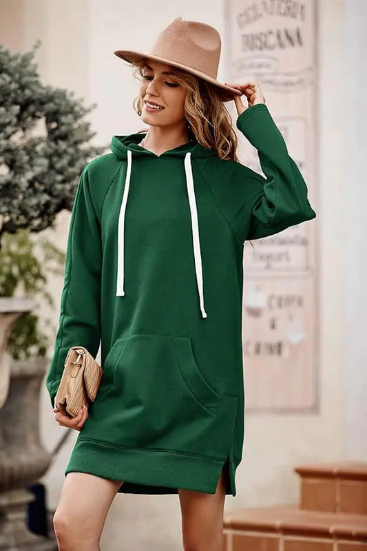 Oversized Hoodie Dress Mult. Colors