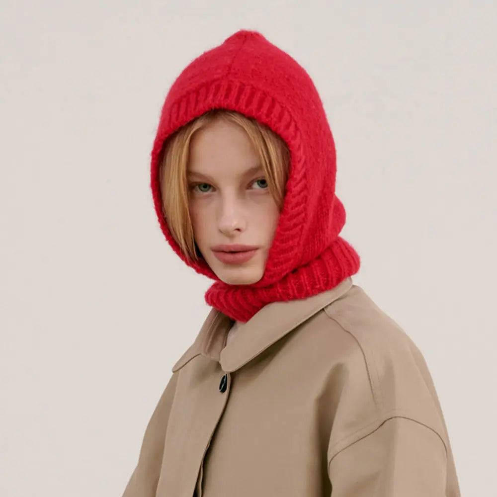 Knitted Balaclava Cap Winter