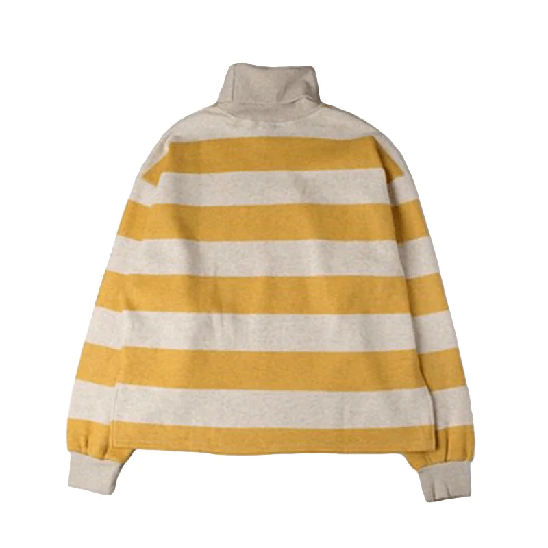 Yellow Striped Turtleneck