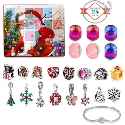 Christmas Countdown Calendar Bracelets Kit