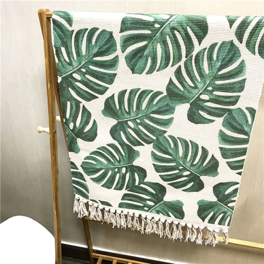 Monstera Leaf Rug