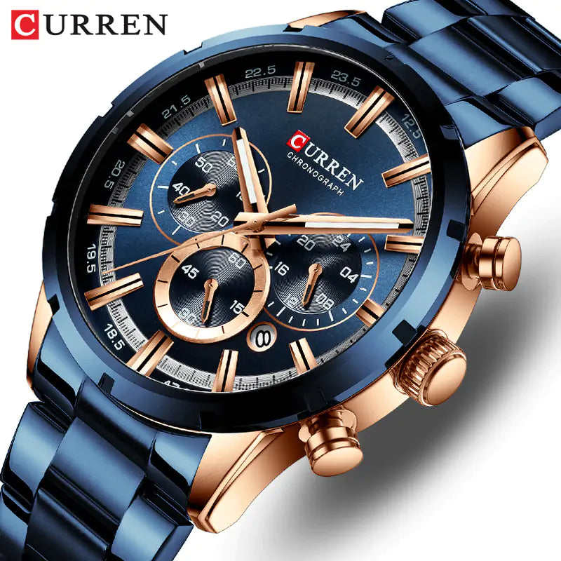 CURREN Mens Quartz Watch