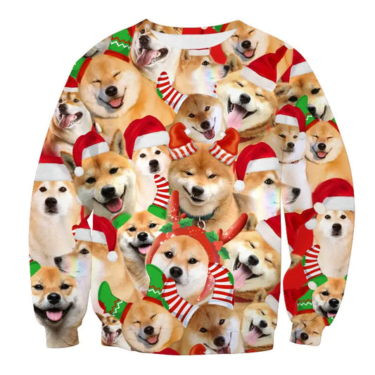 Christmas Animal Sweatshirts Variants