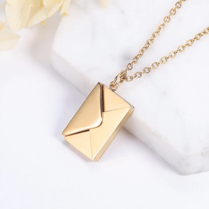 Love Letter Envelope Necklace