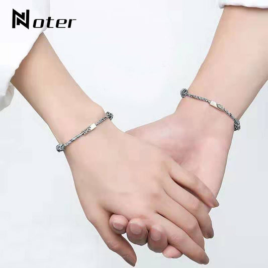 Noter 2pcs/Set Paired Bracelets Adjustable