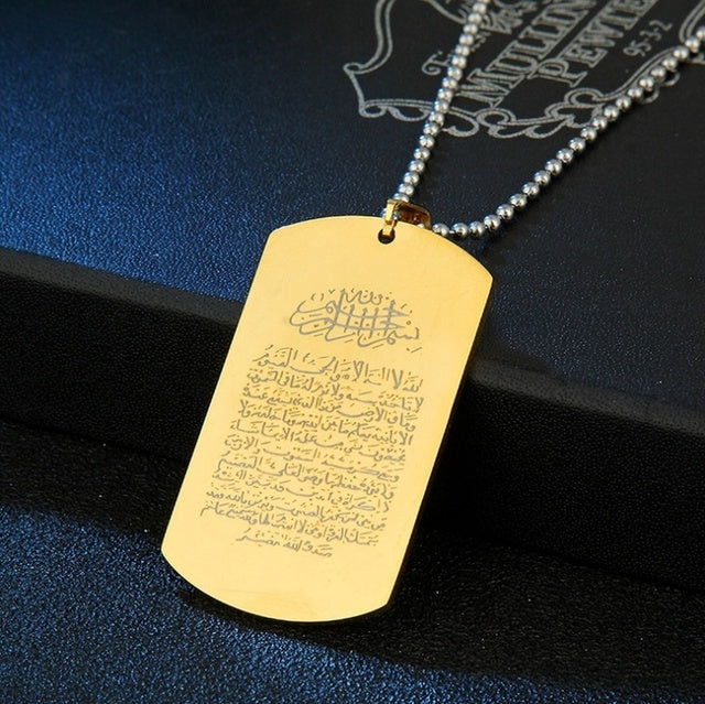 Classic Military Tags Necklace