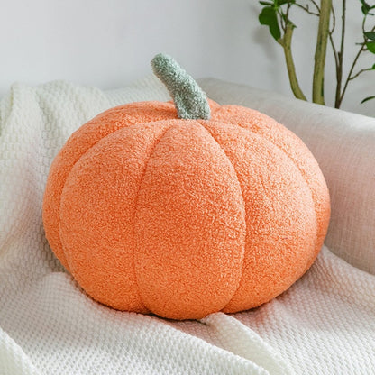 Stuffed Pumpkin Pillow Autumn Decor