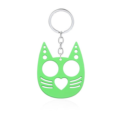 Cute Cat Self Defense Keychain