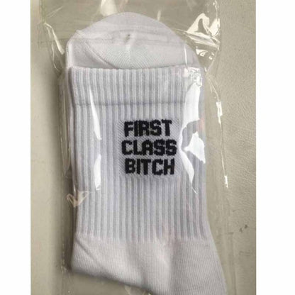 Slogan Socks "Don't Follow Me, I'm Lost Too"