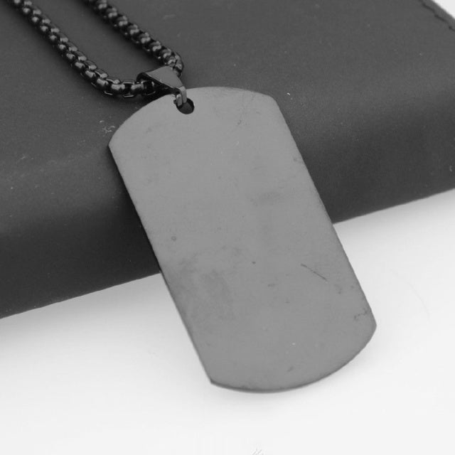 Classic Military Tags Necklace