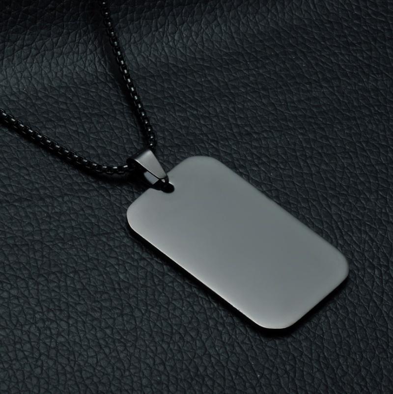 Classic Military Tags Necklace