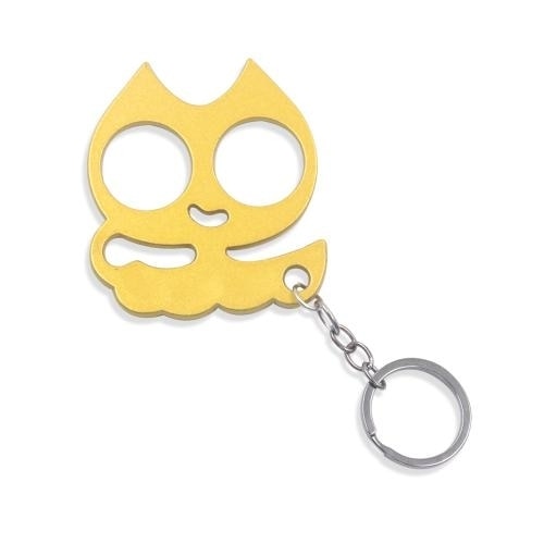 Cute Cat Self Defense Keychain