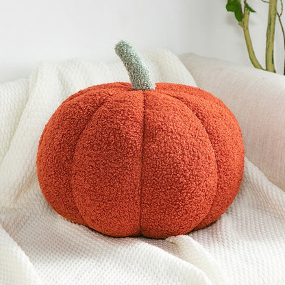 Stuffed Pumpkin Pillow Autumn Decor