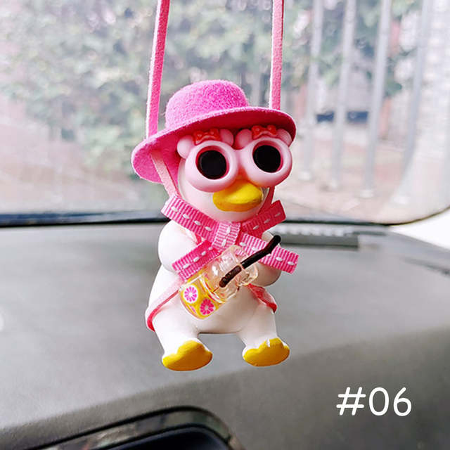 Car Pendant Cute Swinging Duck