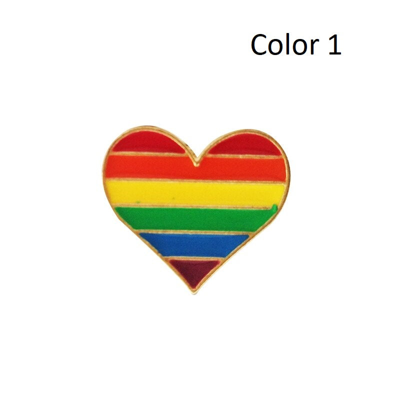 Love Is Love Enamel Pin Badge LGBTQ+